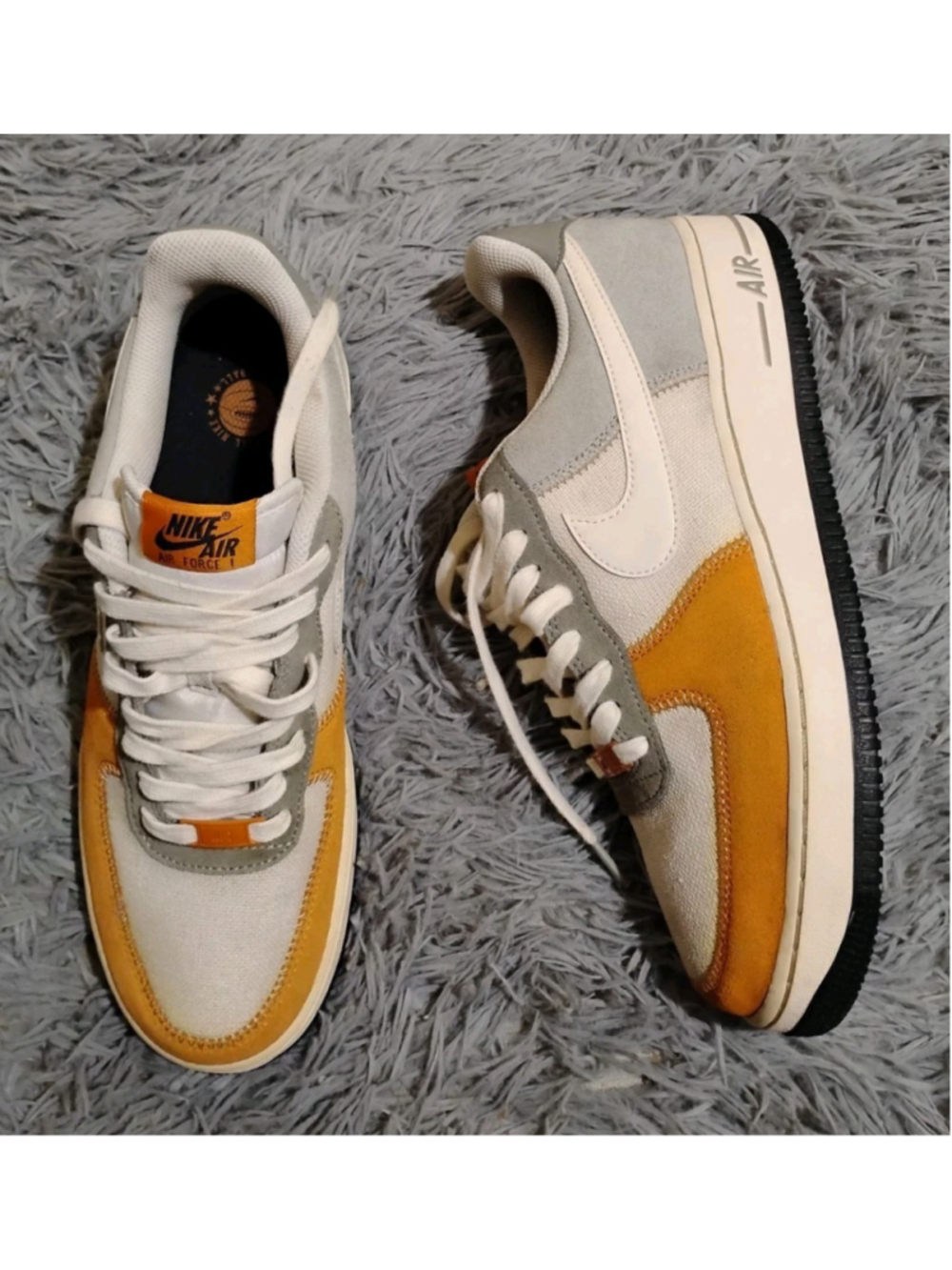 Nike Air Force 1 '07 LV8 Men Size 10 Light Pumice Pale Ivory fz6684-001